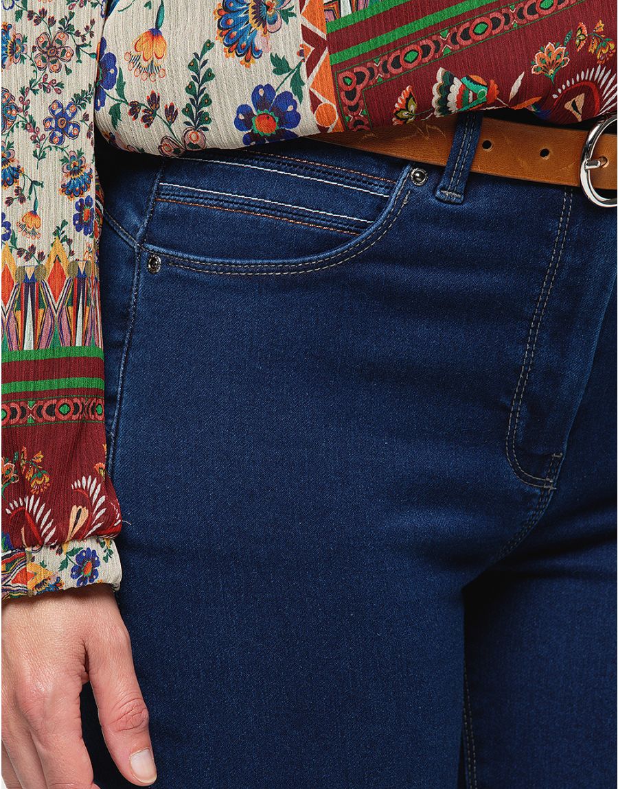 Jean brut push-up