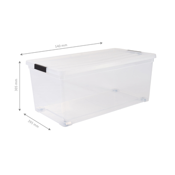 Rollerbox 50 l transparant