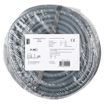 Grondkabel YMVK-AS 3 x 2,5 mm² 25 m