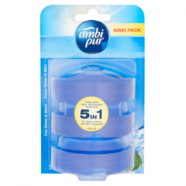 Ambi Pur Toiletblok fris water en munt startpakket
