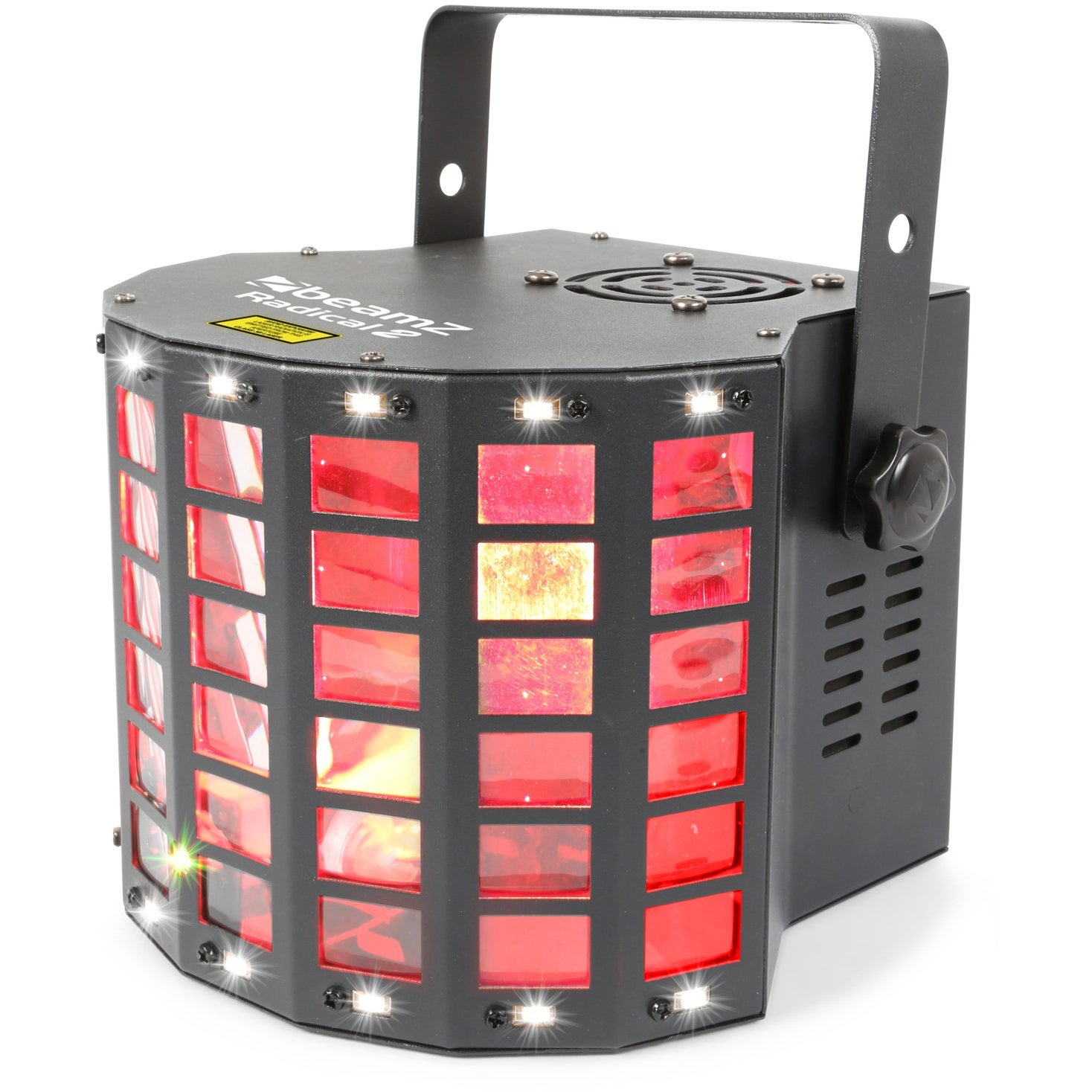 BeamZ RADICAL II LED derby met strobe en laser