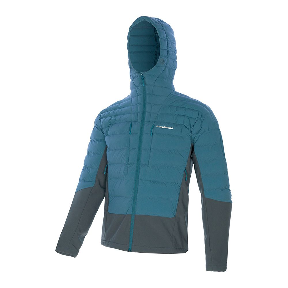 Trangoworld BERALDI KB - Veste hybride Homme corsair/ebony