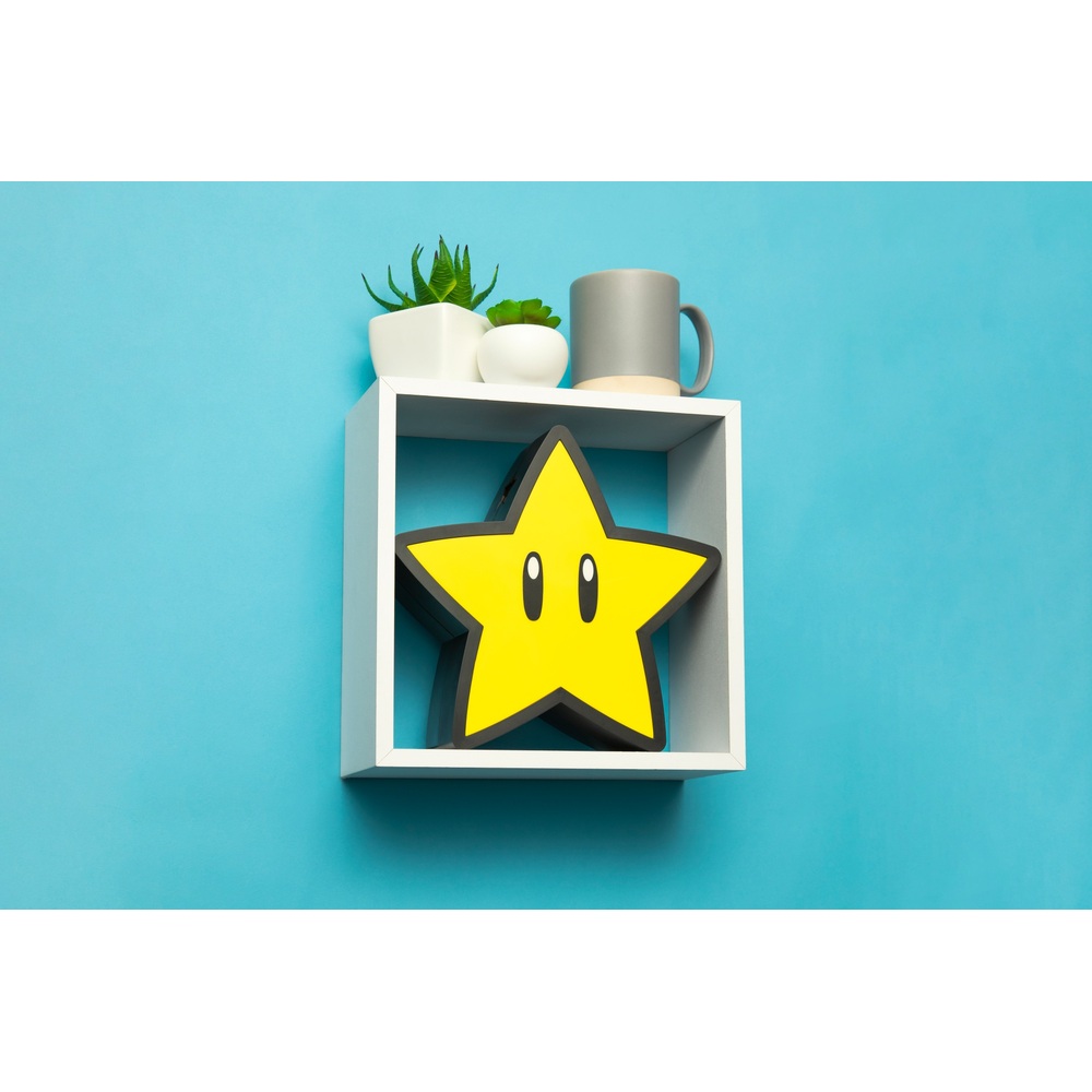 Super Mario Super Star Light mit Projektion