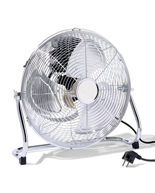 ventilateur de plancher extra power chromé Ø35cm