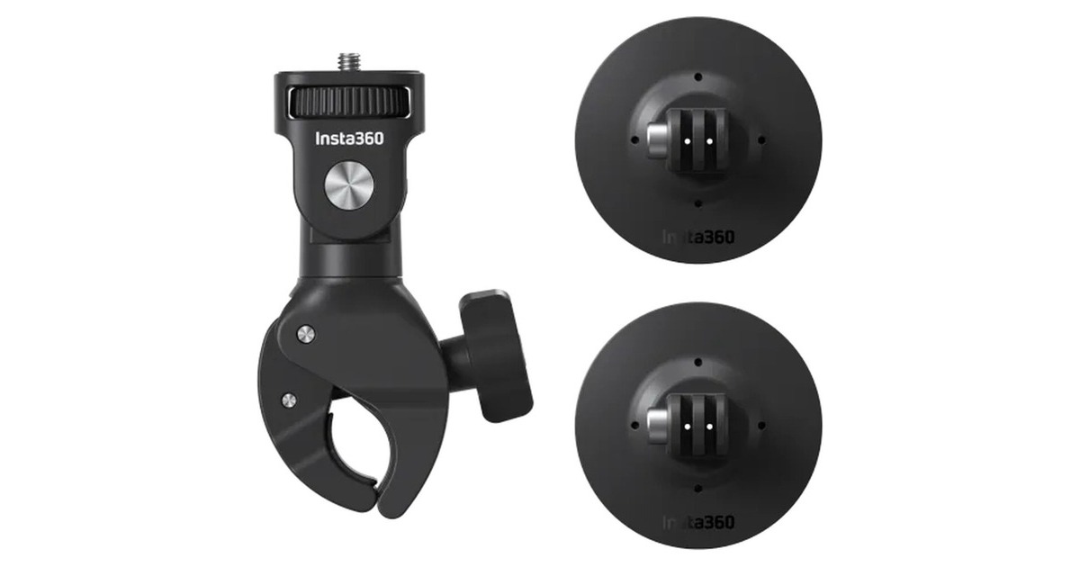 Insta360X3 Motor Combo videocamera  (Zwart, Wi-Fi, Bluetooth, 64GB)