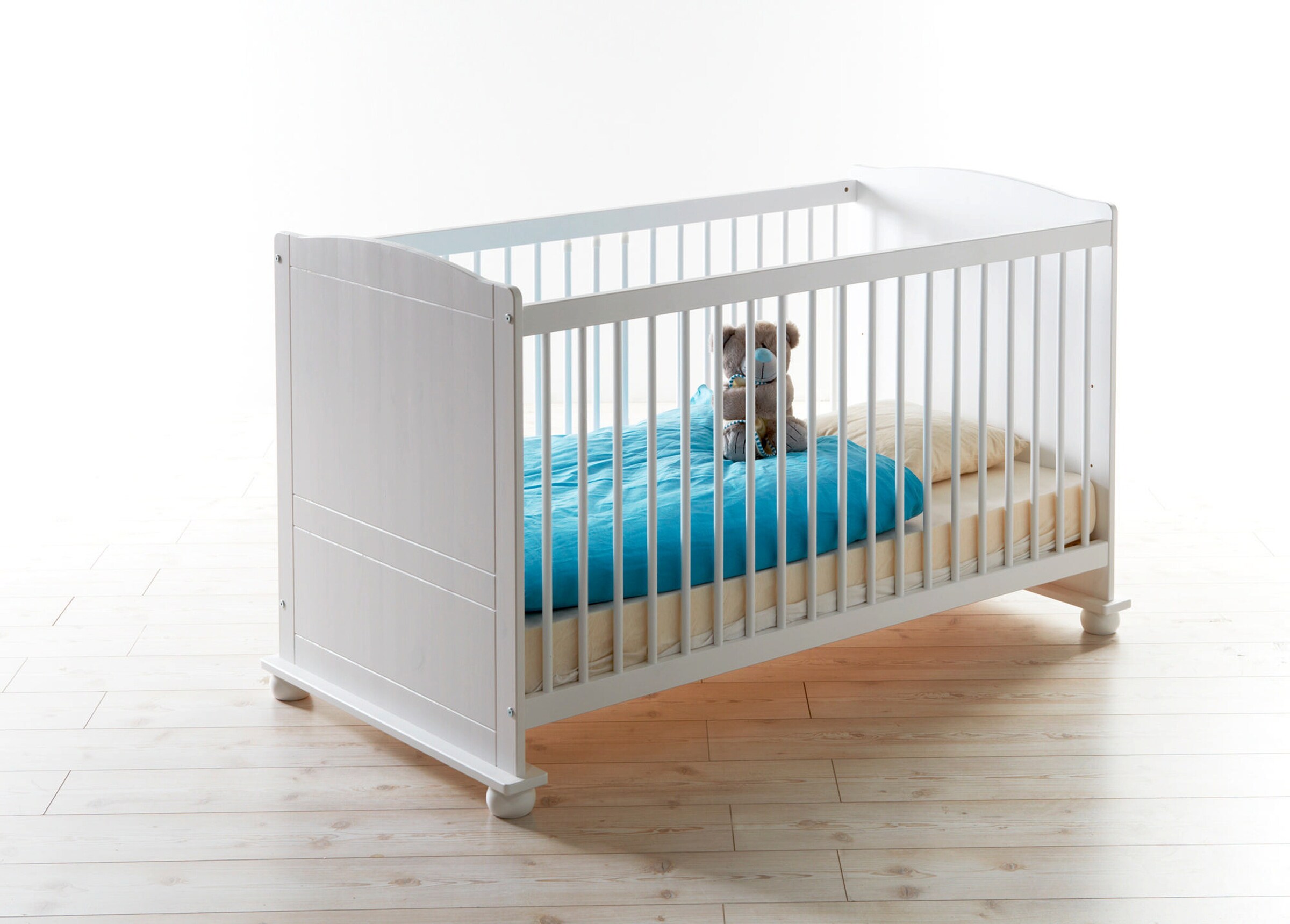 Ticaa Babyzimmer 5 teilig Adam Kiefer Weiß