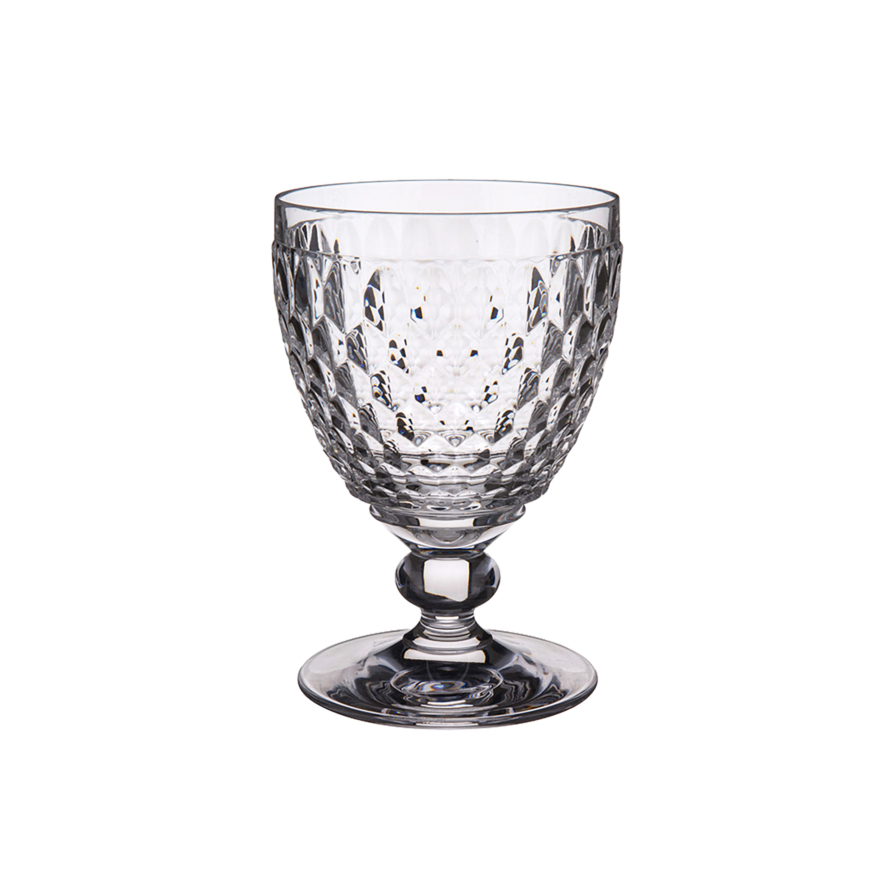 Boston Red wine glass Clear, 6.8 oz, crystal glass