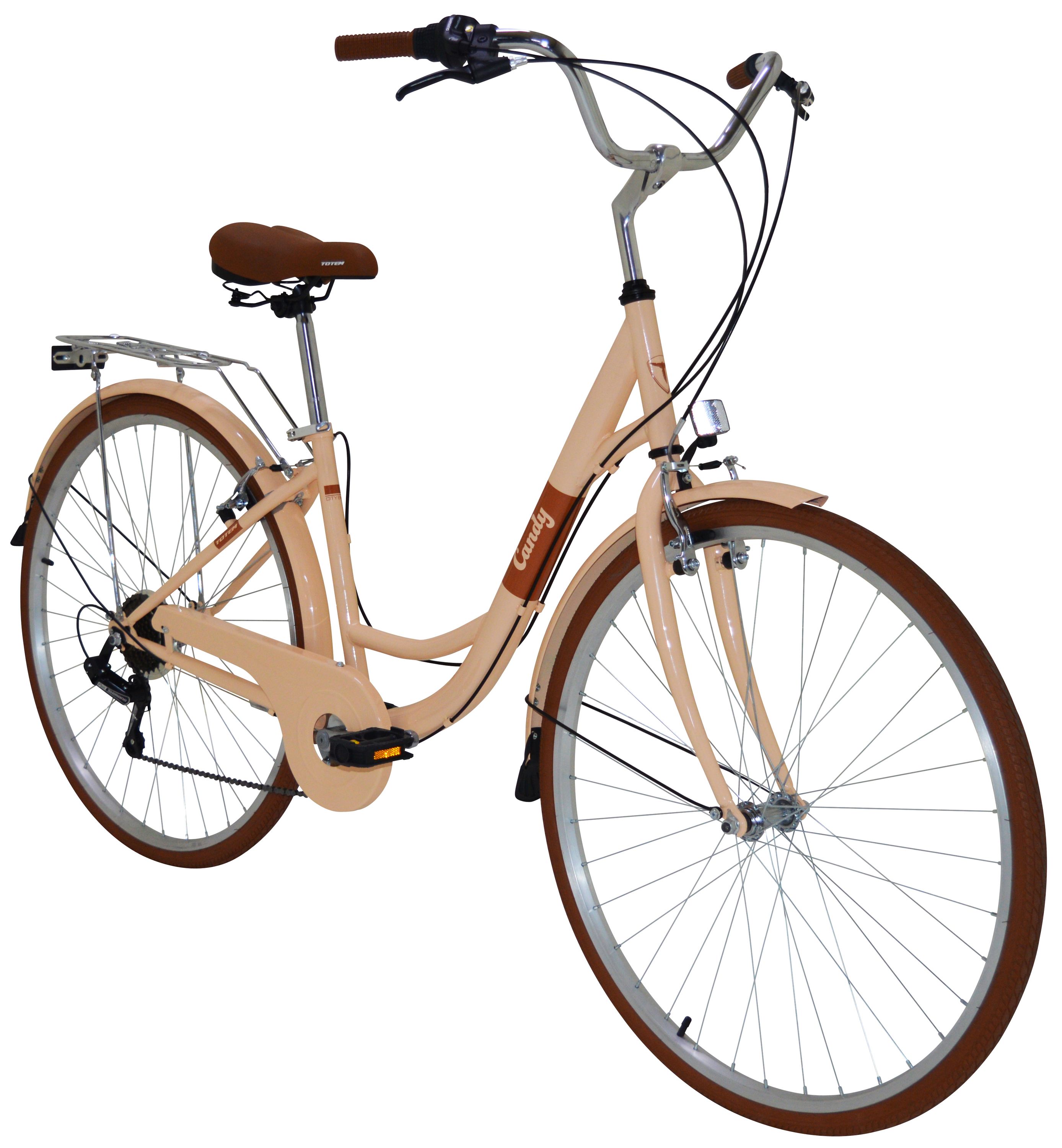 Citybike Damen Velo CANDY peach