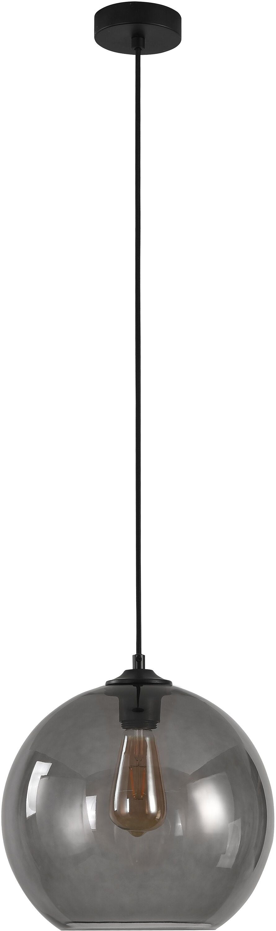 ARTDELIGHT CAROLA Aufhängung - Schwarz / H: 600.0 cm x D: 10.0 cm