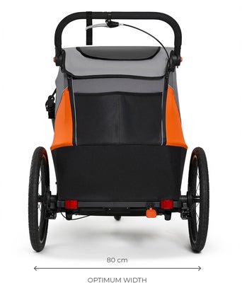 Kinderkraft Nava Sykkelvogn, Sunny Orange