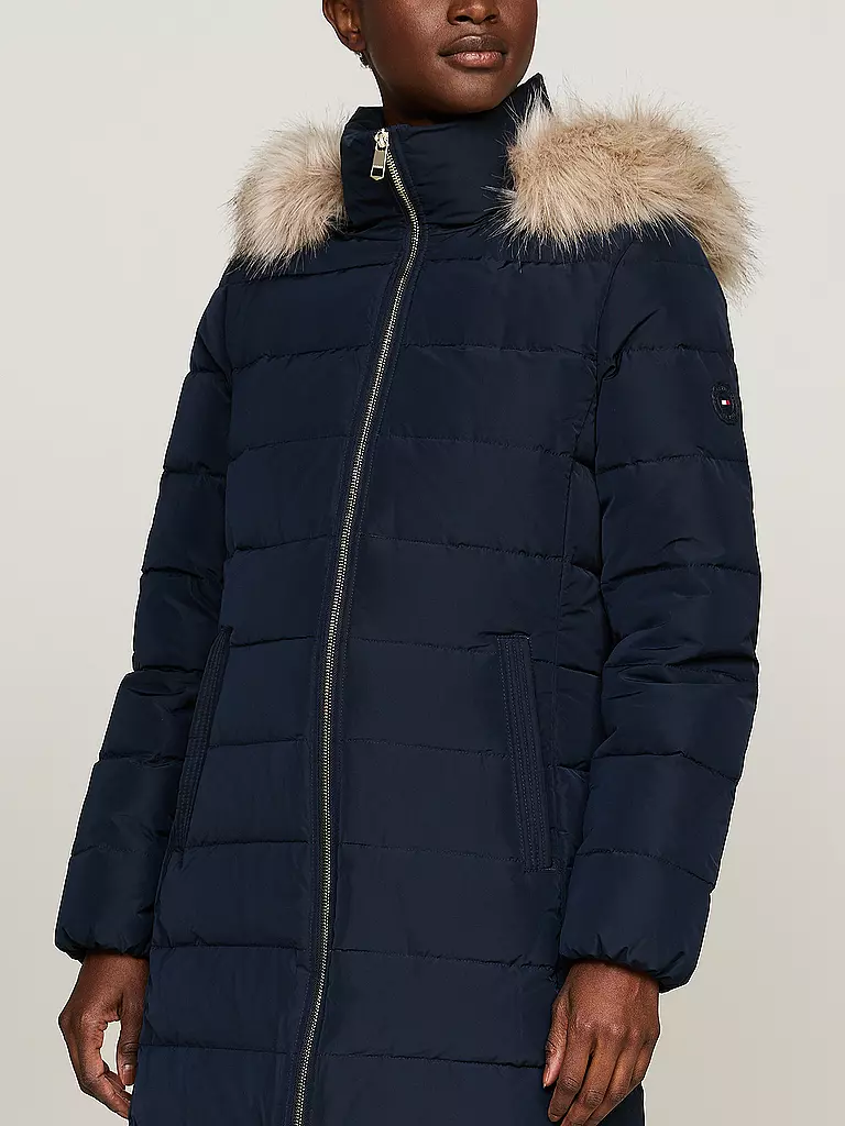 TOMMY HILFIGER Daunenmantel TYRA dunkelblau