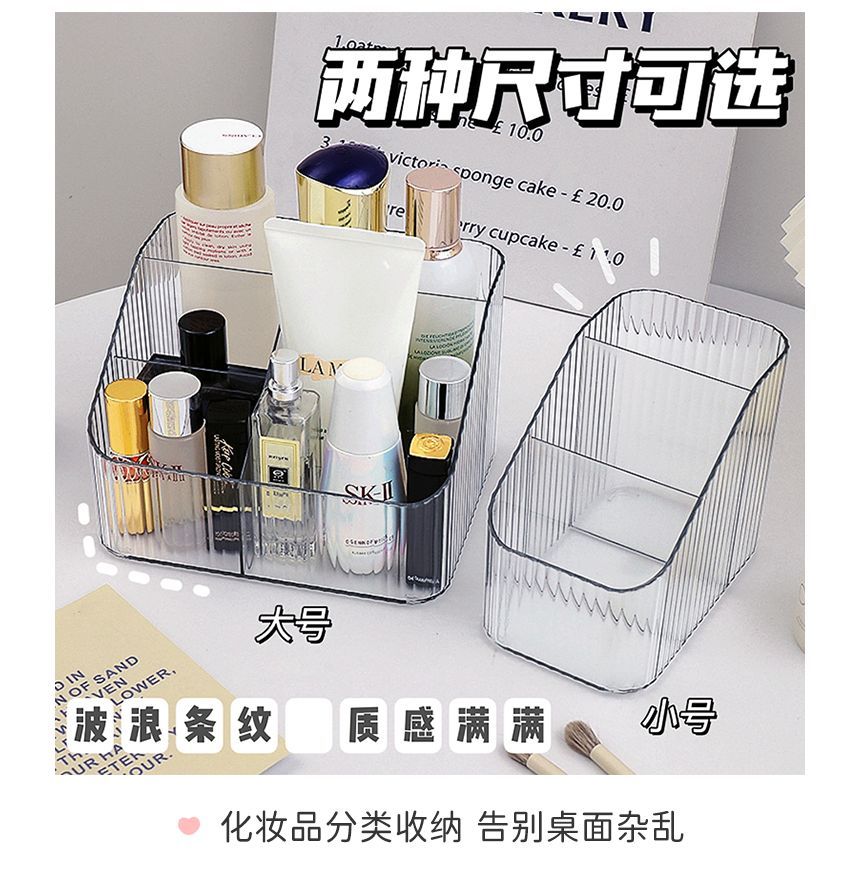 Hekki - Transparante plastic bureau-organizer
