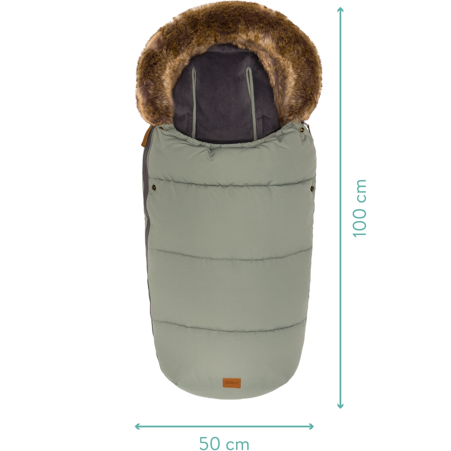 fillikid Winterfußsack Manaslu Polyester Salbei