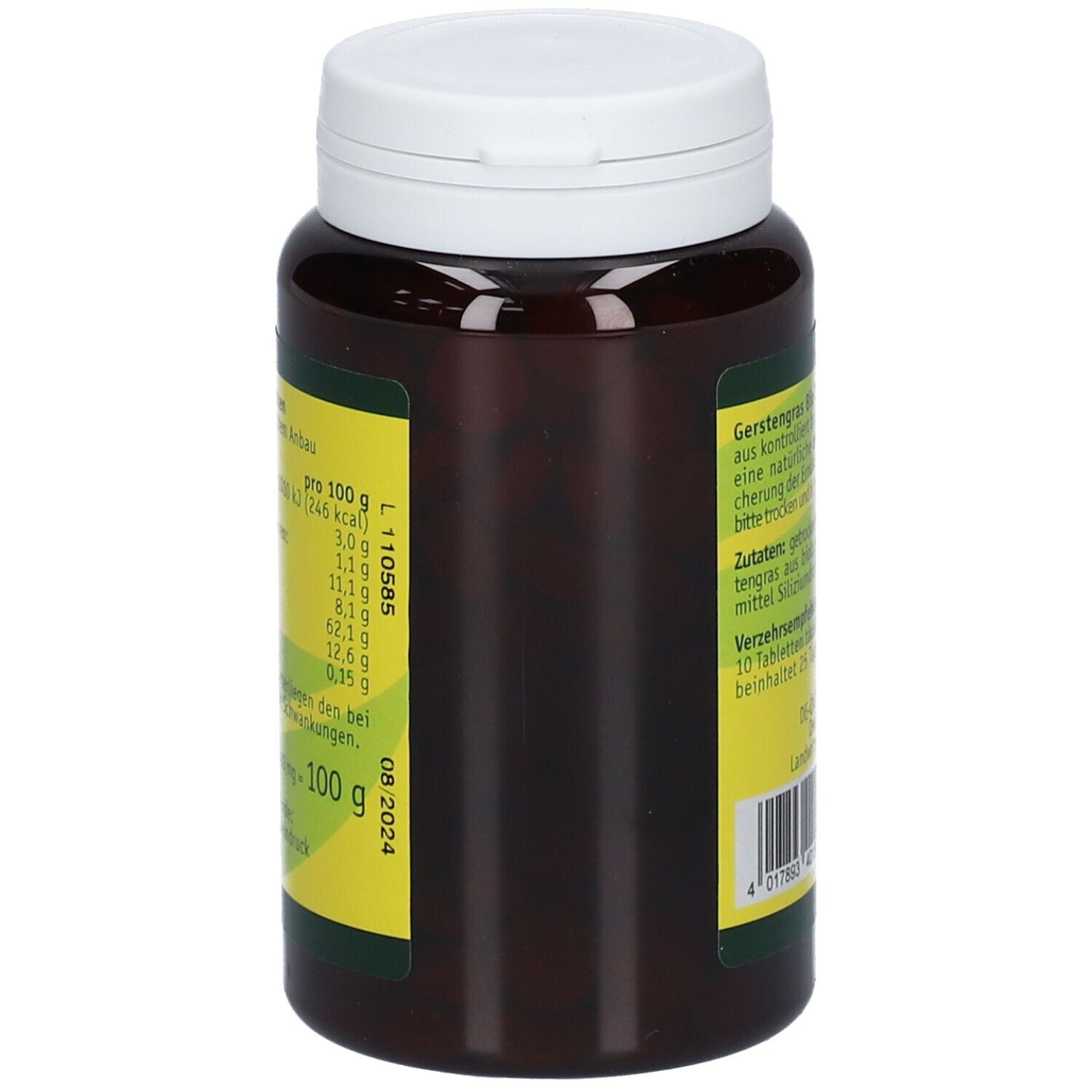 allcura Gerstengras Bio Tabletten
