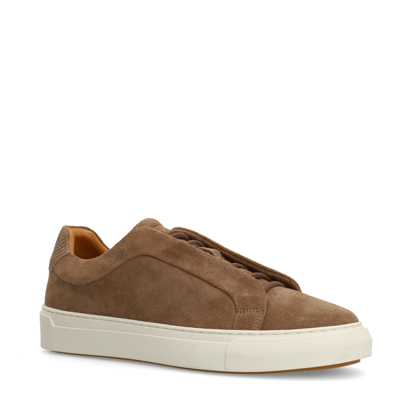 Taupe suède sneakers