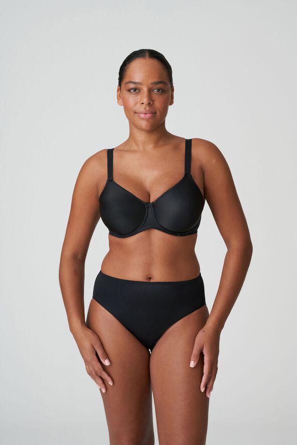 PrimaDonna Satin høje trusser Sort