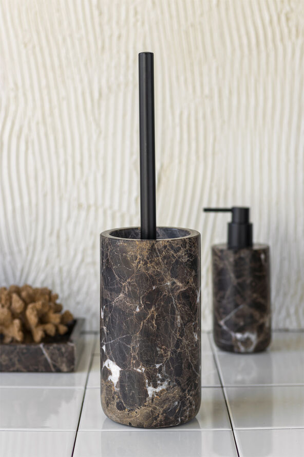 Mette Ditmer MARBLE toilet brush Brown