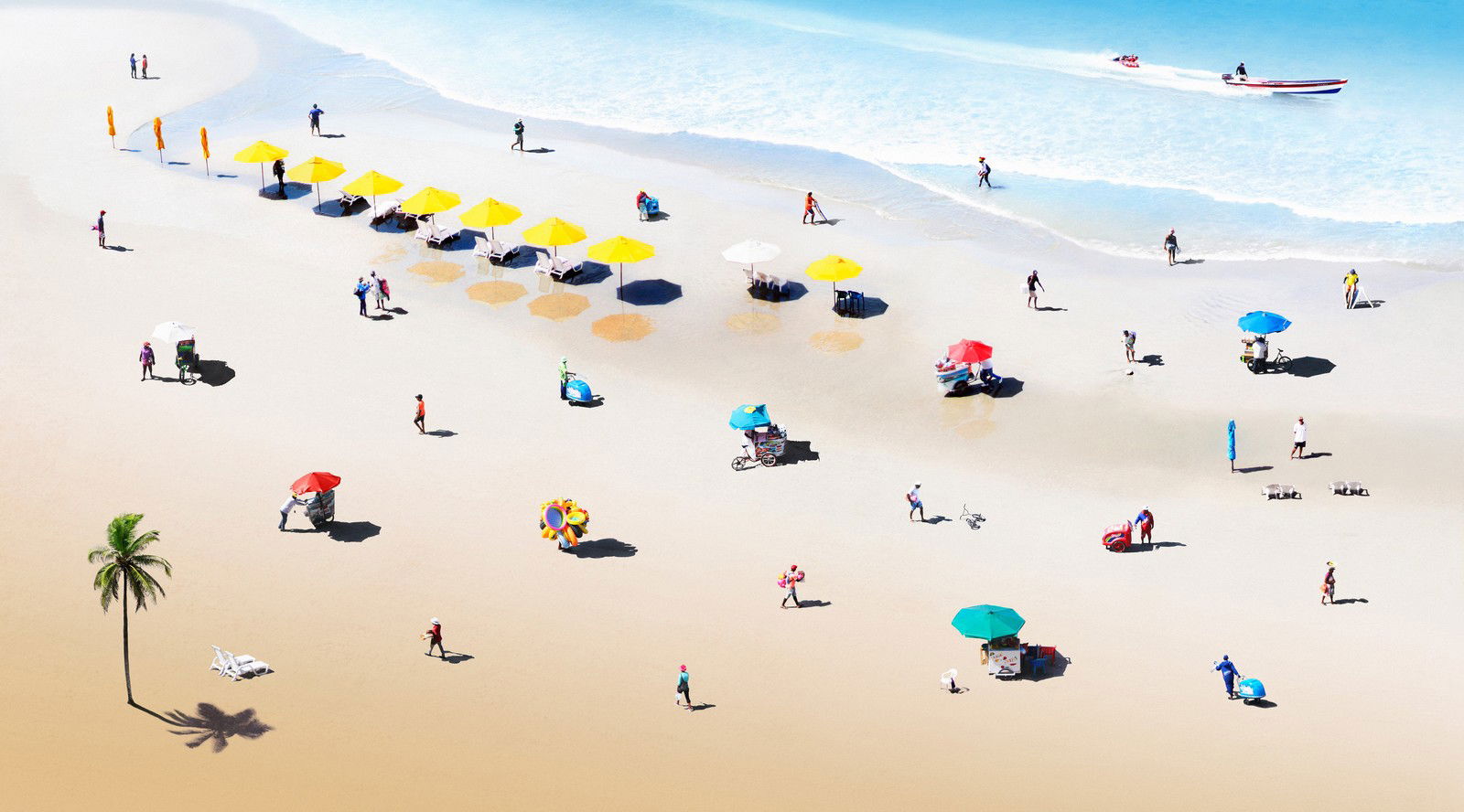 Beach II by Felipe Bedoya - Limited Edition. Edition of: 100. Signed.