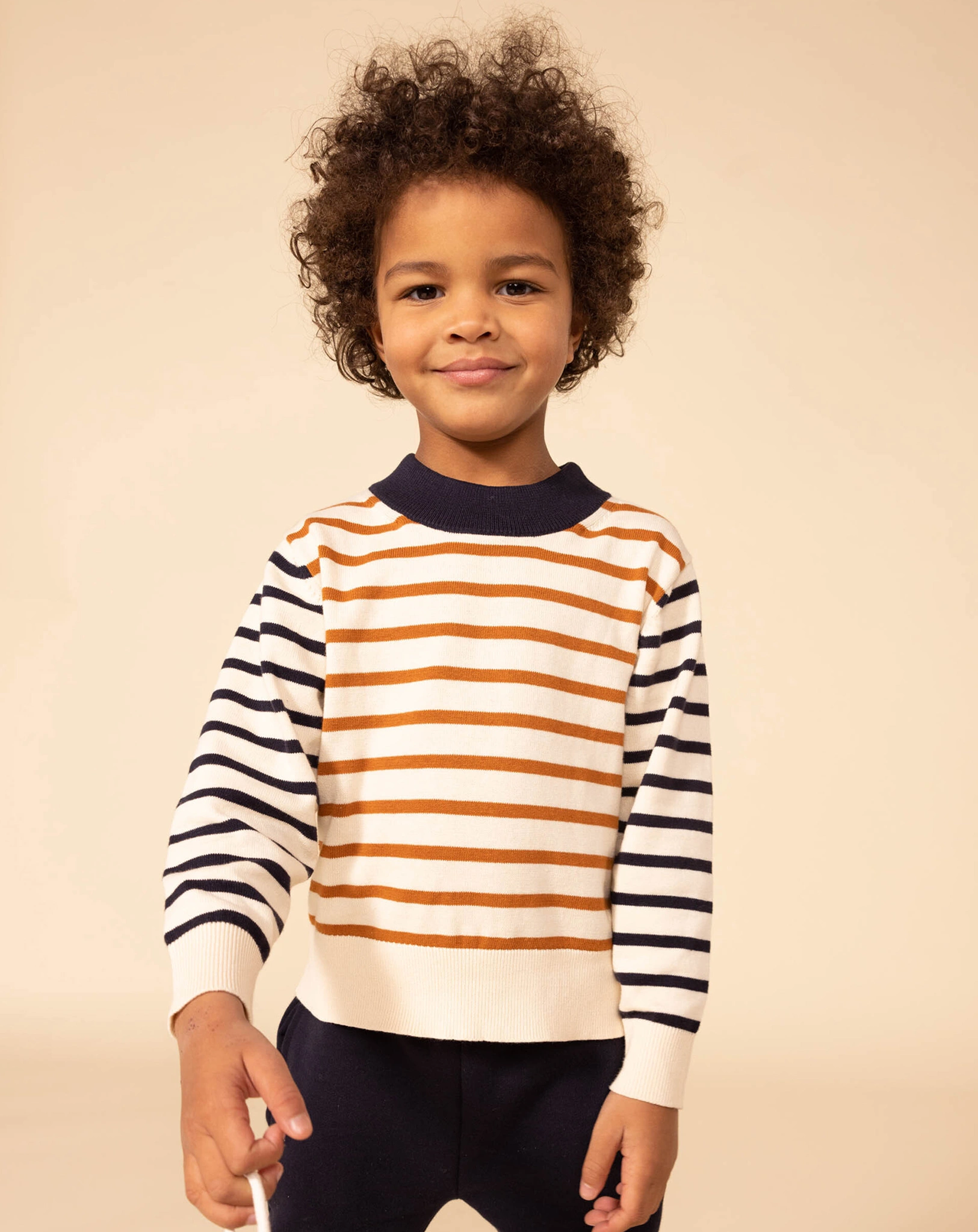 Sweatshirt LOGGIA in weiß/gelb/blau