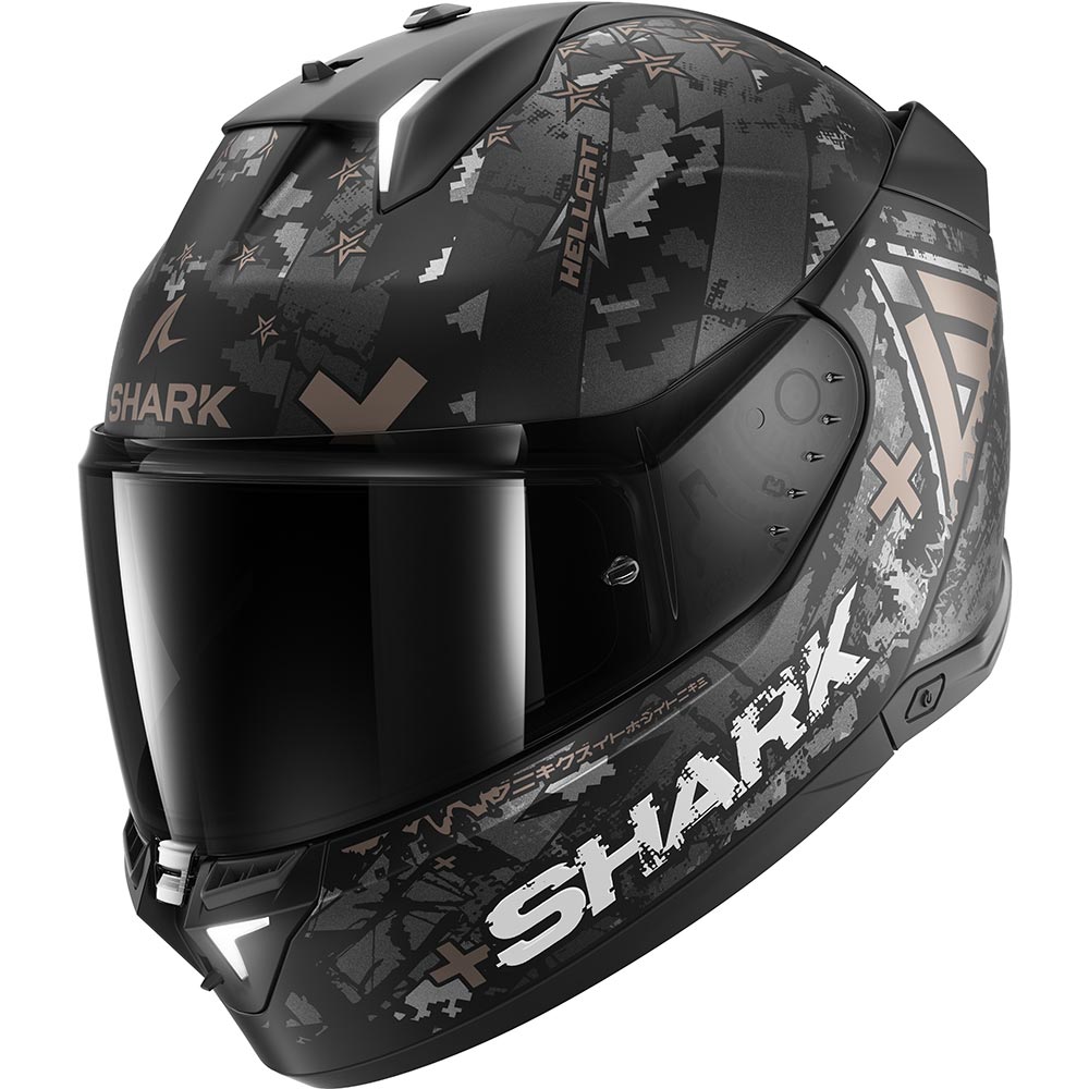 Shark - Casque Skwal i3 Hellcat + écran Noir / Anthracite / Mat
