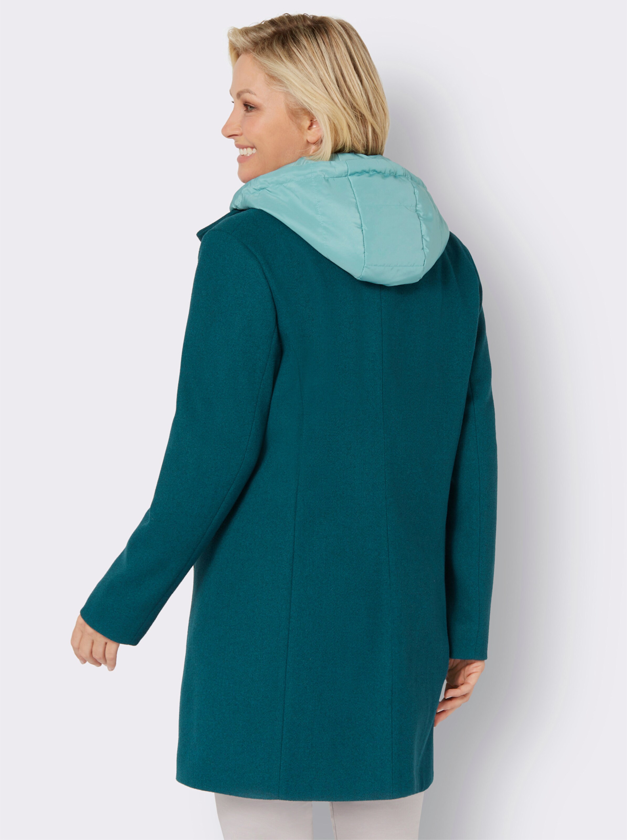 2-in-1-Jacke in Longform