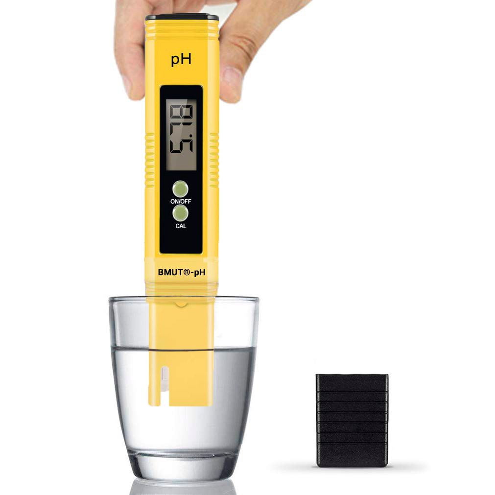 BMUT pH Messgerät für Wasser, Aquarium, Teich, Pool Digital