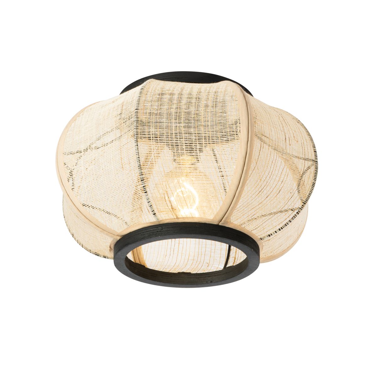 Oosterse plafondlamp bruin - Rob