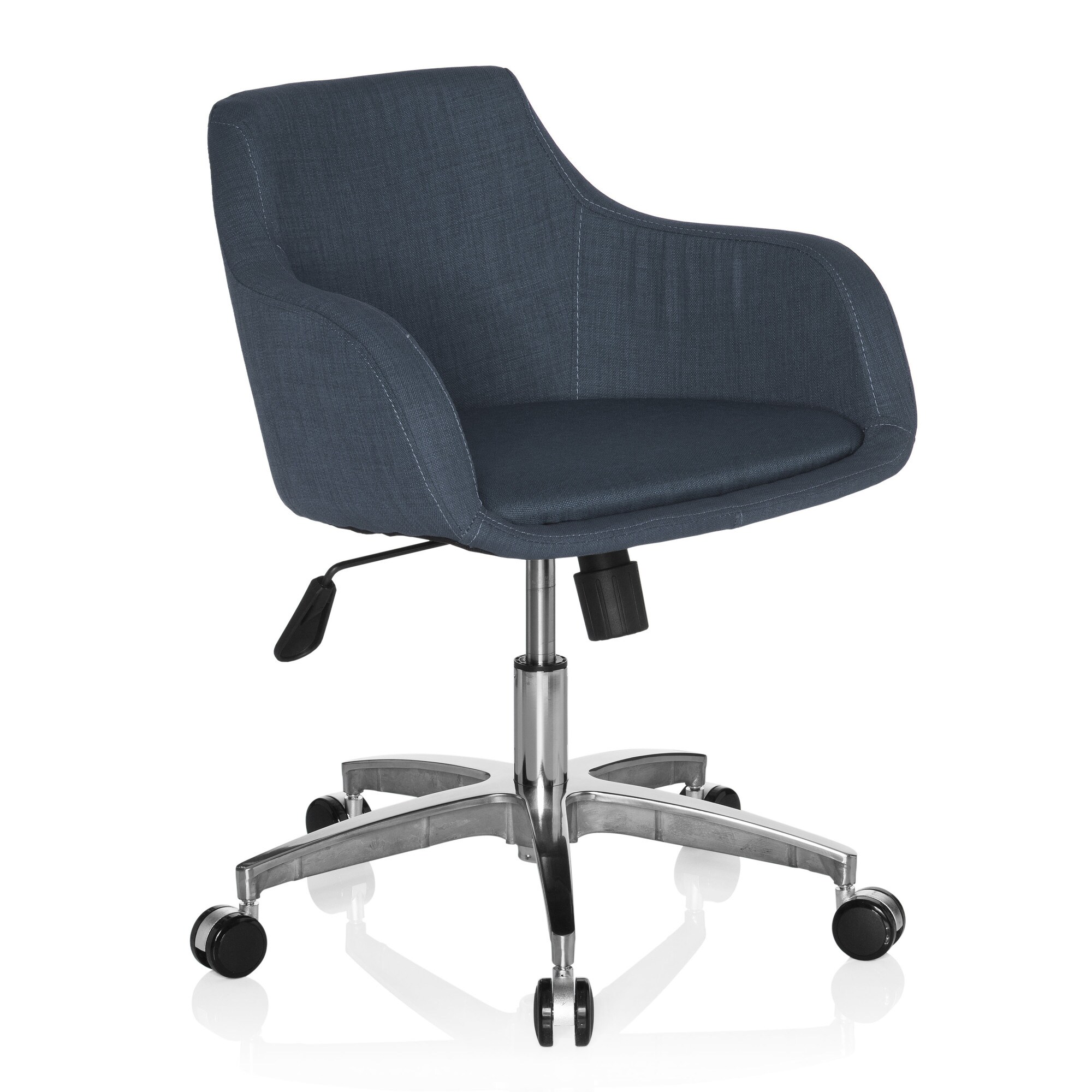 Home Office Bürostuhl SOLAO 100 Stoff mit Armlehnen hjh OFFICE