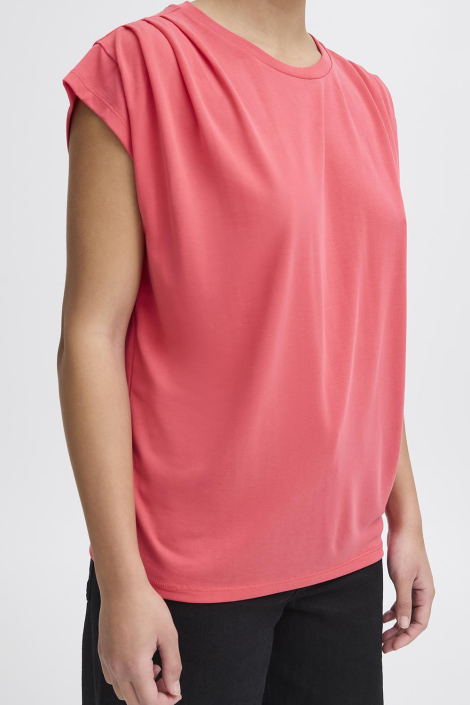 Ichi roze dames t-shirt