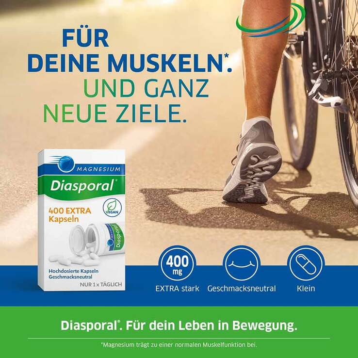 Magnesium Diasporal 400 Extra Kapseln, 20 St