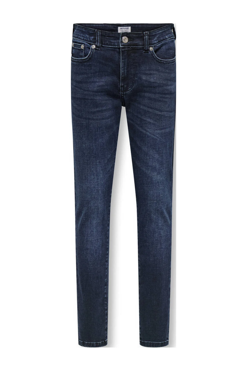 ONLY & SONS JUNIOR slim fit jeans dark blue denim