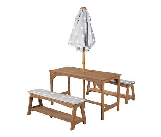 roba Outdoor-Kindersitzgruppe, teak