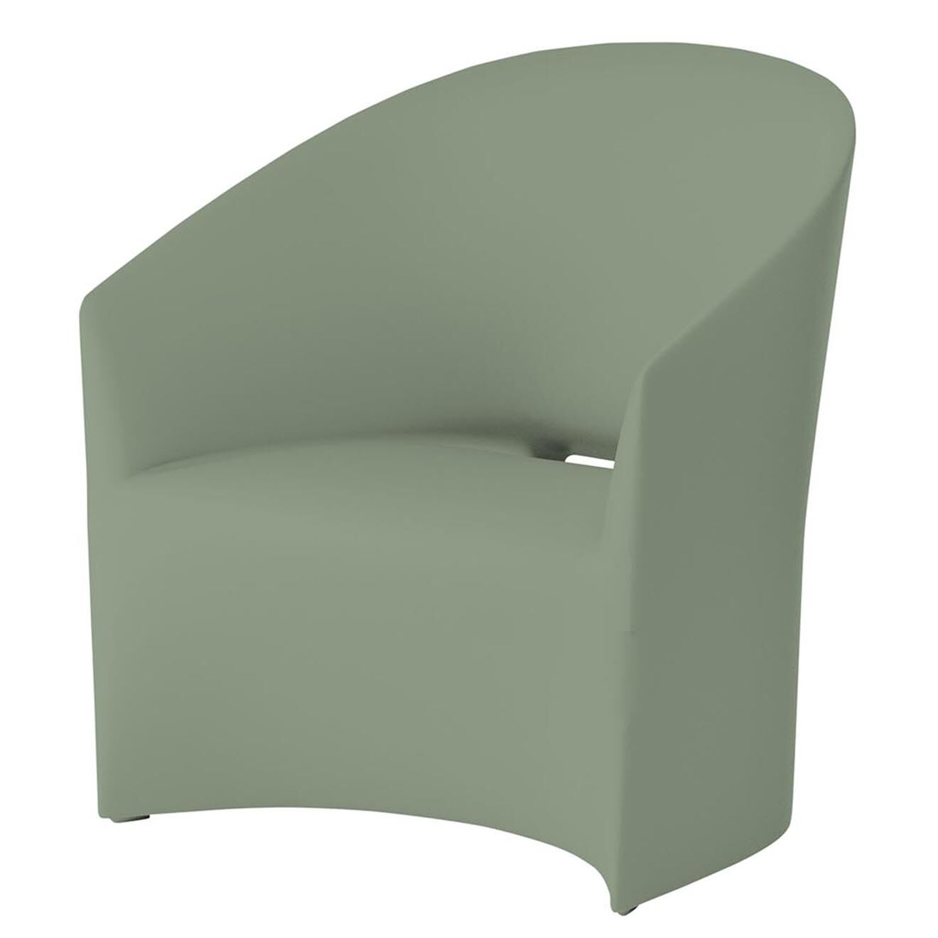 Serralunga Fauteuil Pine Beach Design par Christophe Pillet vert - 66x76x70 cm