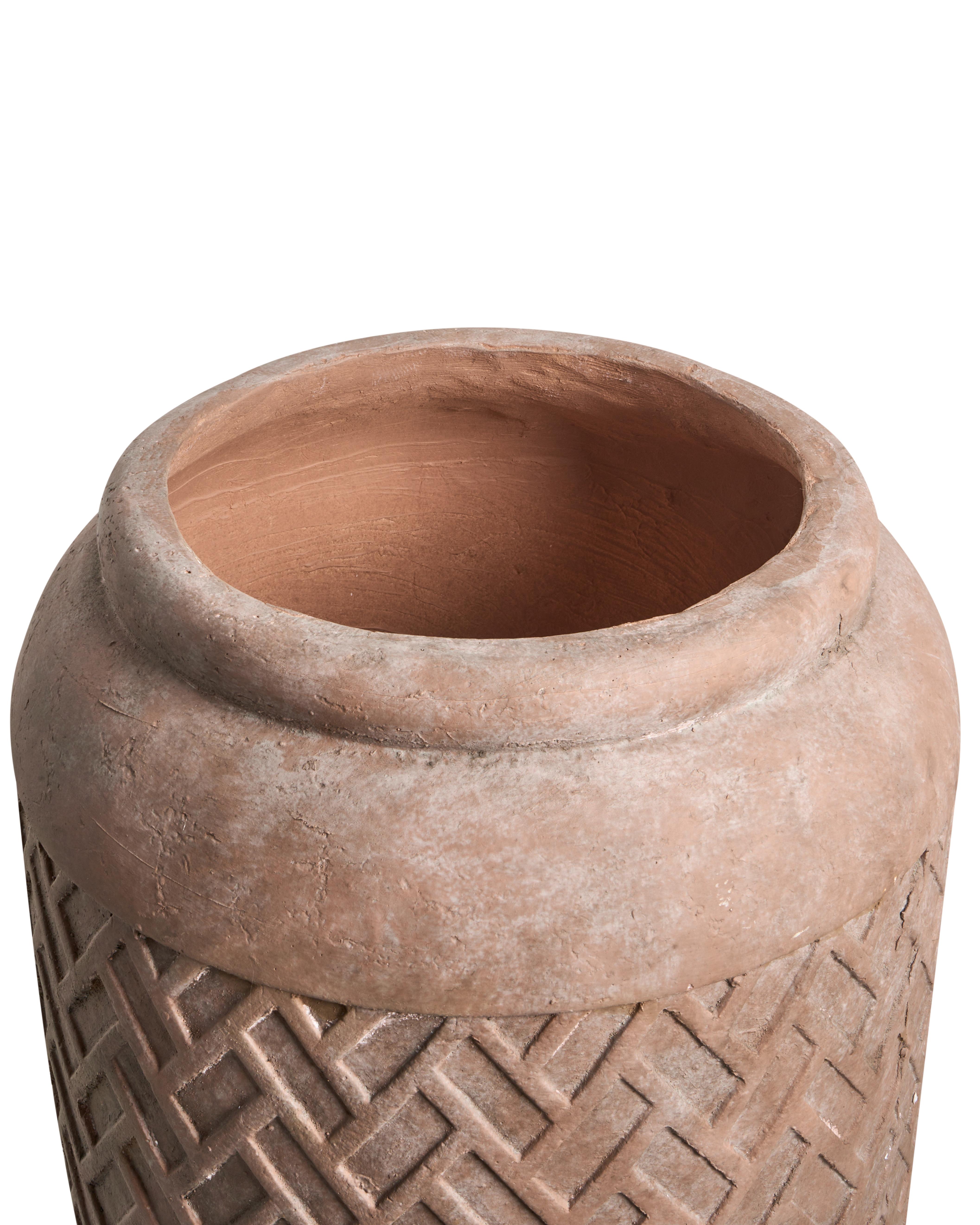 Bloempot GERAKAS 35 cm Beige