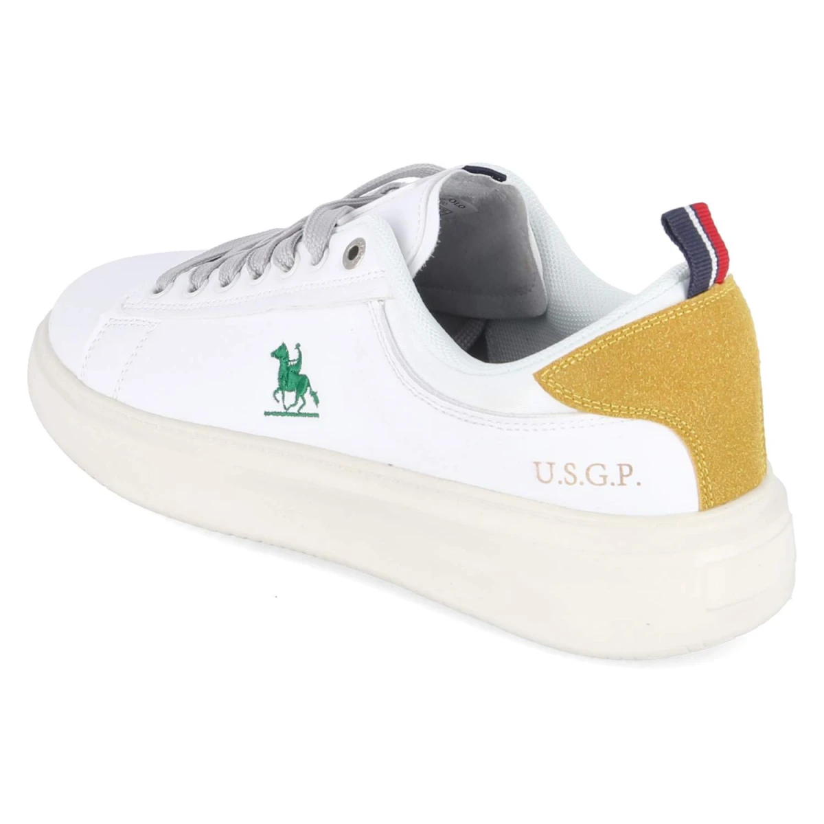 U.S. Grand PoloSneaker CAMPUS - White/Yellow