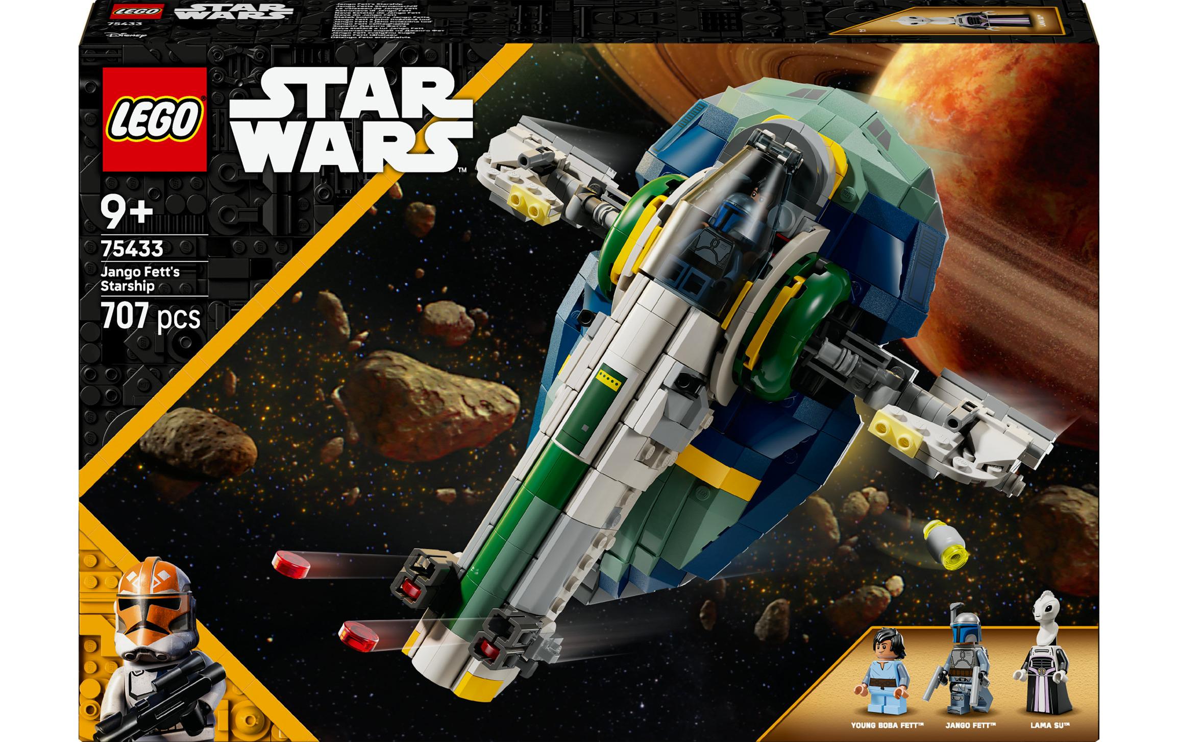 Star Wars Jango Fetts SternenschiffFantasy-Set zum Spielen und Ausstellen