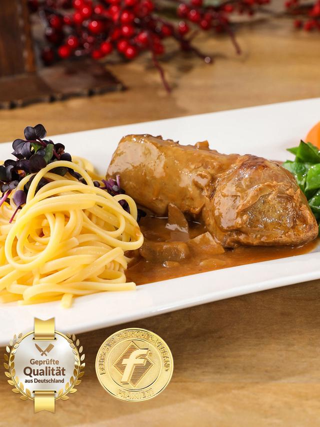 Schweinefilet in Steinpilzrahmsoße, 900 g