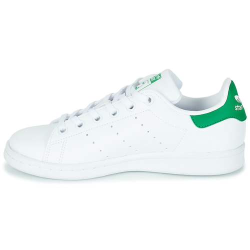 adidas Originals - STAN SMITH J ECO-RESPONSABLE - Blanc / Vert