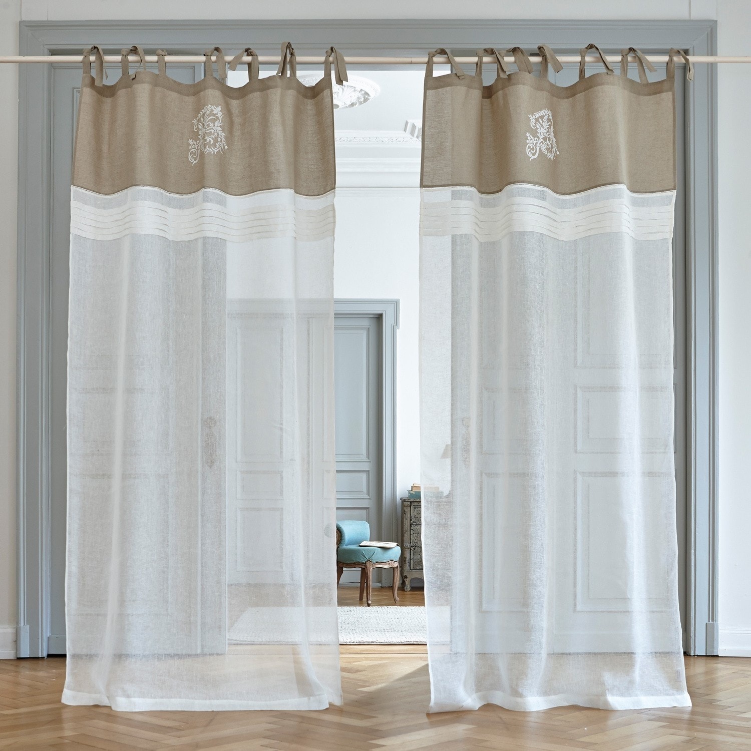 Gardine Gratot 135x250 cm | creme