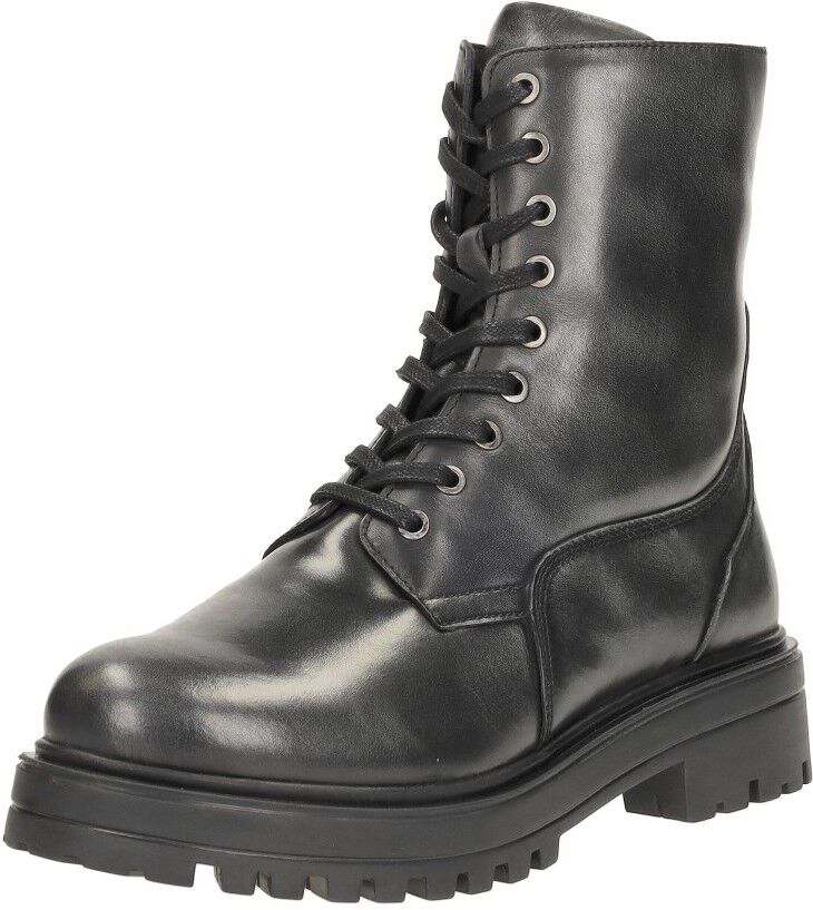 Sub55 Veterschoenen Hoog zwart
