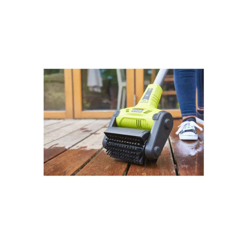 Nettoyeur de sol ryobi 18v oneplus - 1 batterie 4.0 ah - 1 chargeur - ry18pcb-140