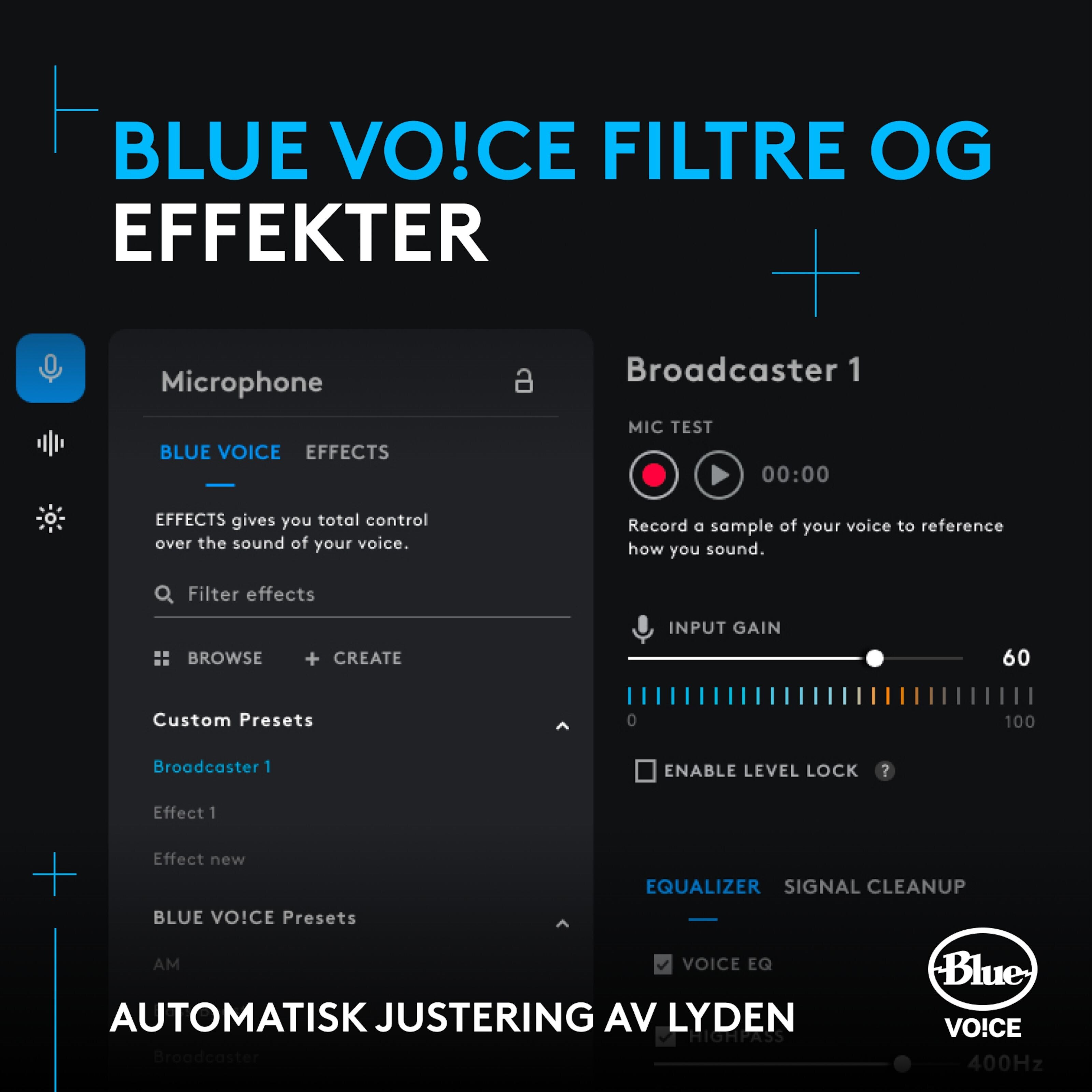 Logitech G Yeti GX USB-mikrofon