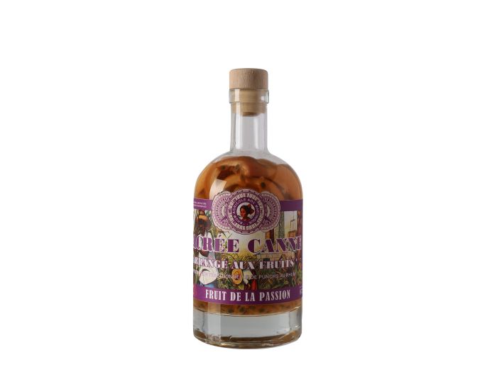 Liqueurs & apéritifs - Punch au Rhum Sacrée Canne - Fruit de la Passion Or
