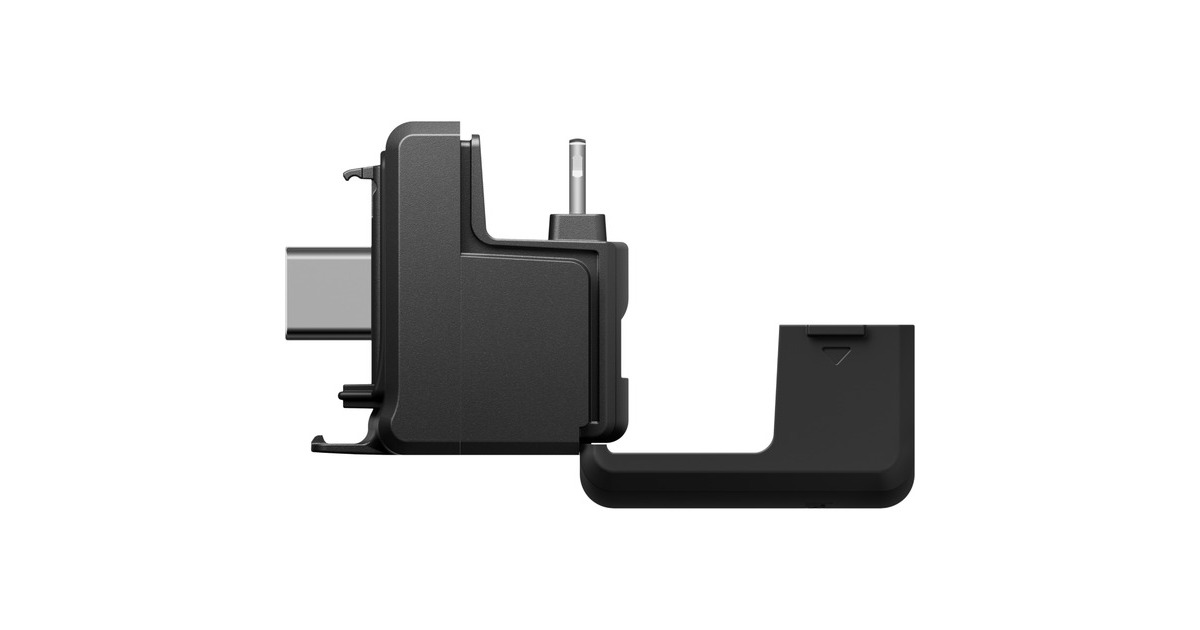 Insta360Quick Reader voor Insta360 Ace Serie kaartlezer  (Zwart, USB-C, Lightning)