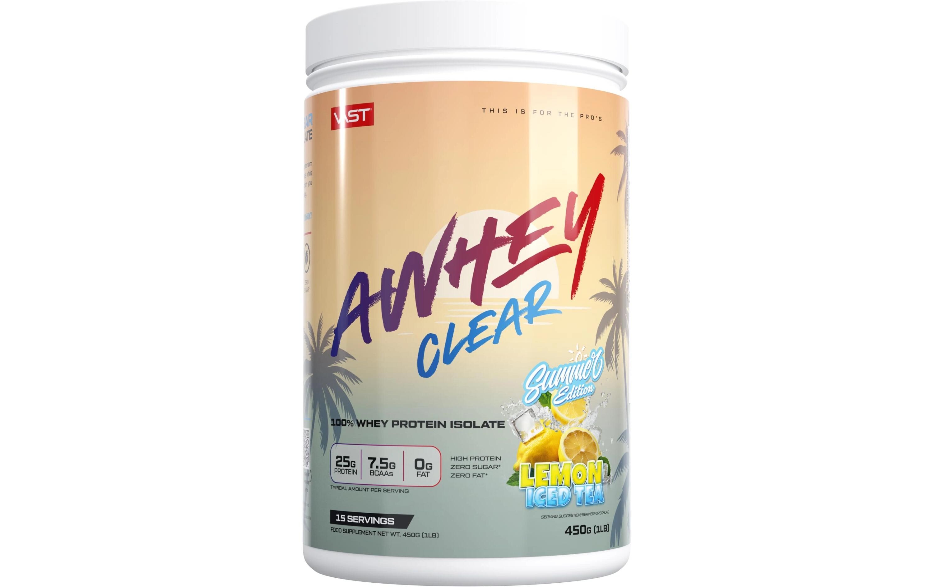 AWheyClear Dose: 450g, Lemon Iced TeaProteingetränk