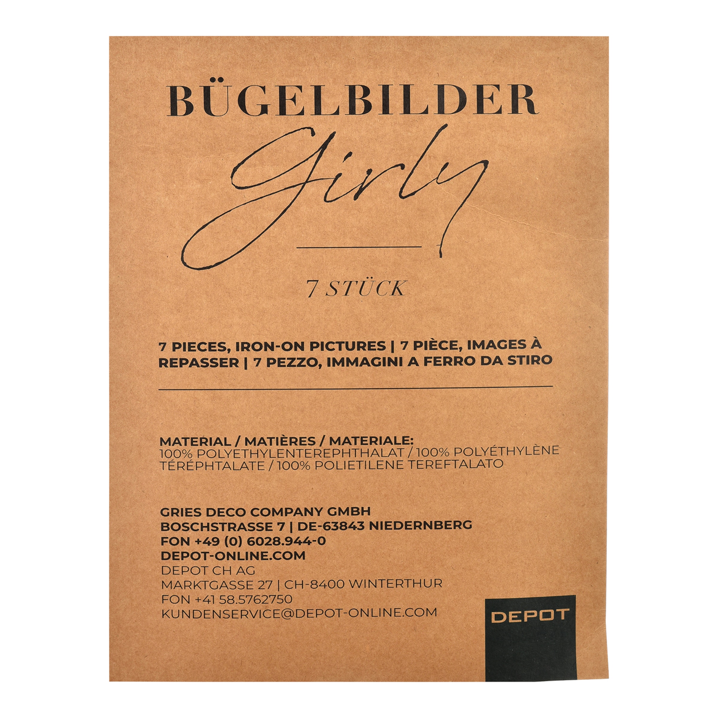 champagne, 7-teilig