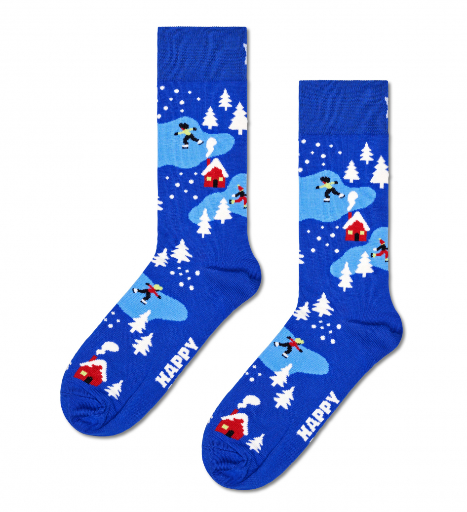 Happy Socks Winter Night Sock Socken in Mehrfarbig