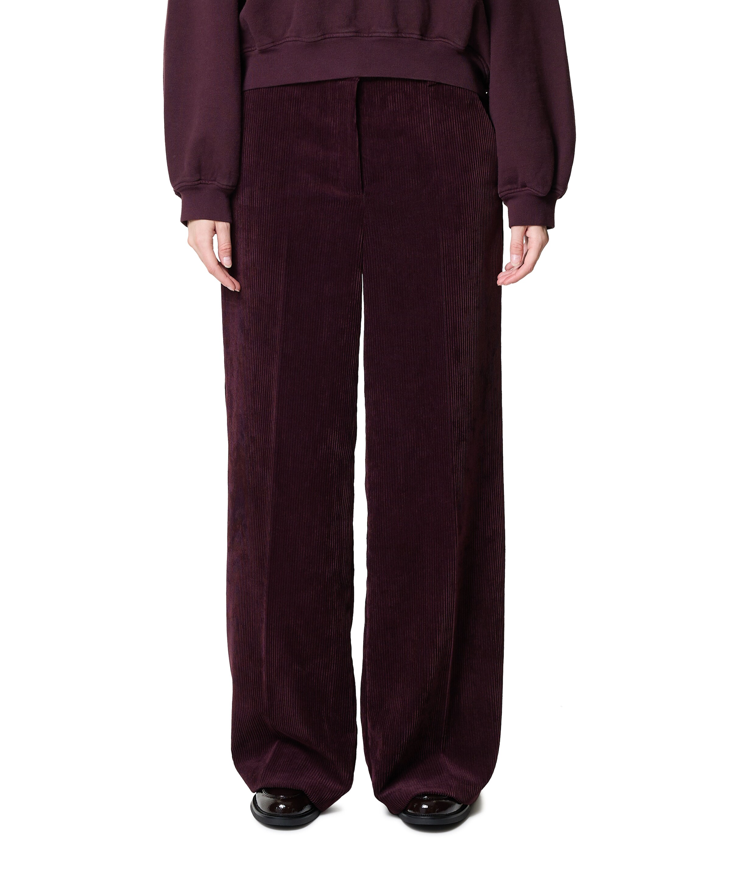 Cambio Alexis dames broek bordeaux