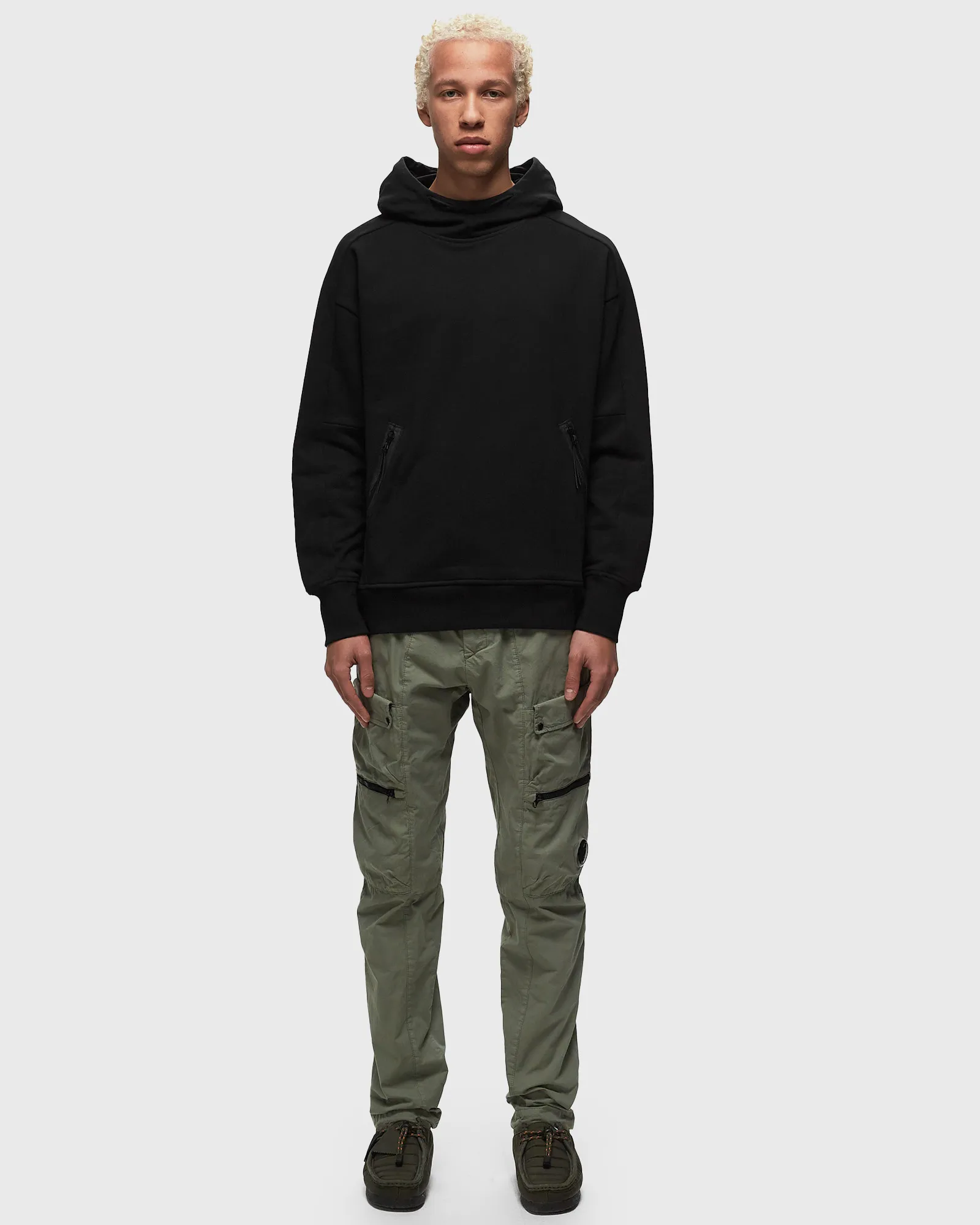 C.P. Company DIAGONAL RAISED FLEECE SWEATSHIRTS - SWEAT HOODED