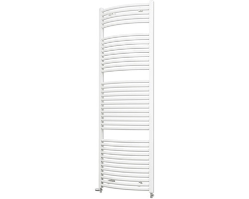 SCHULTE badkamerradiator München rond 1775x600 mm alpinewit aansluiting aan beide zijden onder